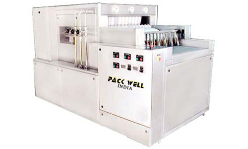 Automatic Tunnel Type Bottle Washing Machine Manufacturer Supplier from  Indore India