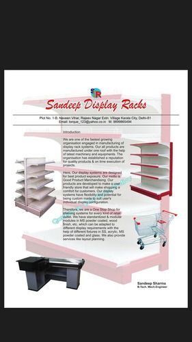 Durable Super Market Display Racks