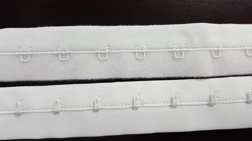 Special Spacing Single Row Uncut Bra Hook And Eye Tape