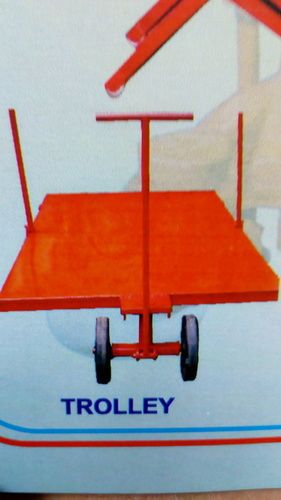 Material Handling Trolley - High-Quality Structural Material, Sturdy Built, Long Functional Life