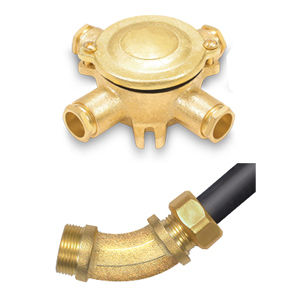 Brass Flexible Conduit Connectors And Conduit Adaptors