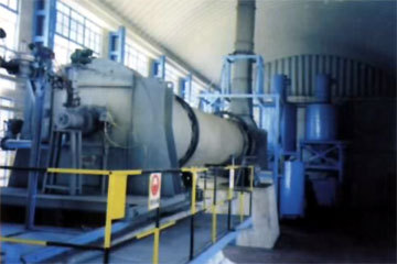 Blue High Efficiency Rotary Kiln