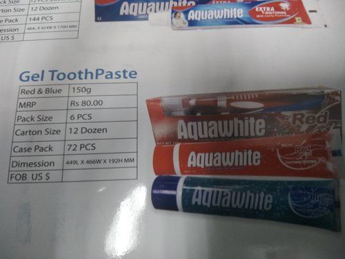 Aquawhite Gel Toothpaste