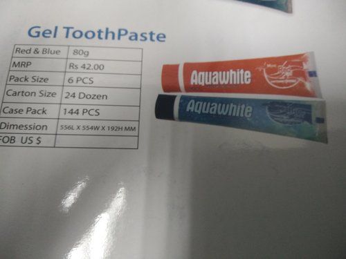 Gel Toothpaste
