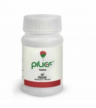 Pilief Tablet - Natural Herbal Formula | Anti-Inflammatory, Bleeding Control, Bowel Movement Support