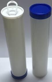 White Plastic Cartridges For Grease