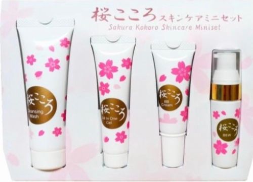 Sakura Kokoro Mini Skin Care Set Age Group: All