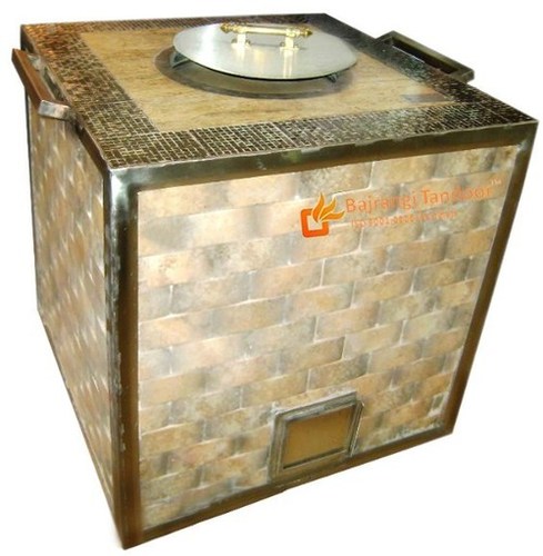 Stone Stainless Steel (Ss) Designer Tandoors