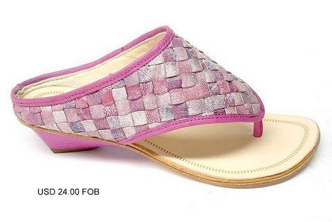 Women Woven Leather Sandal