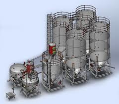 Commercial Bulk Cement Silos