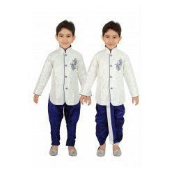 Kids Sherwani - Premium Quality Fabric, Eye-catching Patterns, Elegant Look & Fine Finish