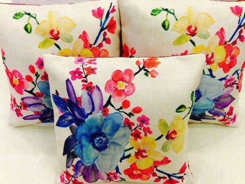 Applique Cushion Cover