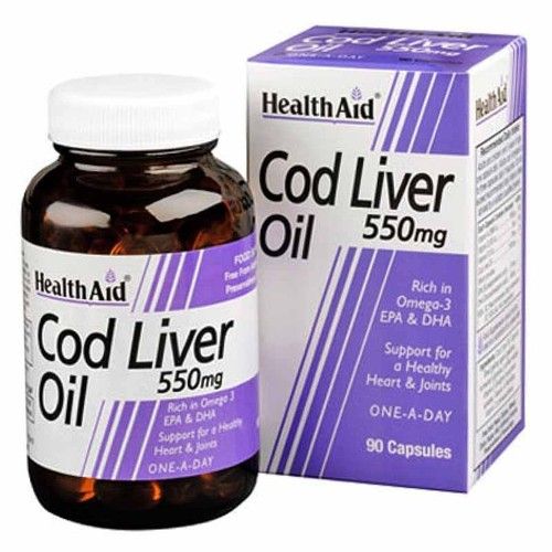 Cod Liver Oil 550mg 250 Capsules