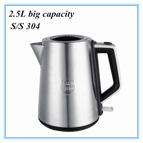 2.5L Big Capacity SS 304 Electric Kettle
