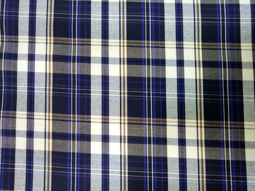 Cotton Big Check Fabrics