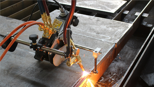 Flame Cutting Machine With Single Phase