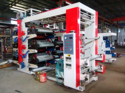 Flexographic Printing Machine - YT600 Model, Six Color Capability, Easy Operation & Accurate Color Register, Flexible Speed Control & Reliable Drying System