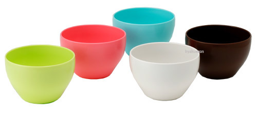 Polypropylene Folio Bowl Green/Pink/Blue/White