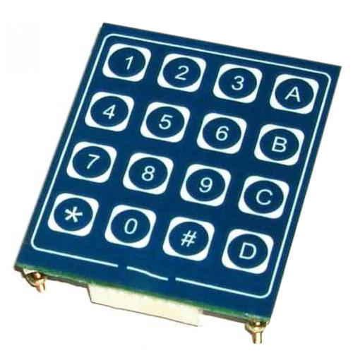Membrane Keypad - Durable Synthetic Material, Ergonomic Design, High Sensitivity Functionality | Quality Assured, Reliable Performance