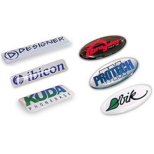 Printed Dome Stickers 