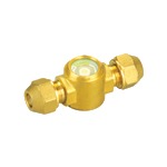 Sight Glass Valve - Corrosion Resistant Stainless Steel Body | Accurate Moisture Liquid Indicators