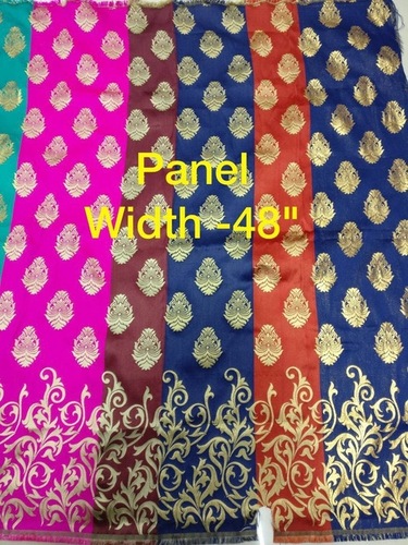 Stylish Taffeta Panel Jacquard Fabrics