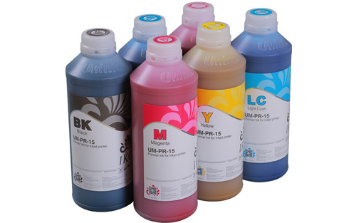 UU- Eco Solvent Ink - Pigment Based Ink for Epson DX5 DX7 | High Light Resistance, Odorless, 80% Eco-Friendly Solvents, Fast Drying, Versatile Media Printing