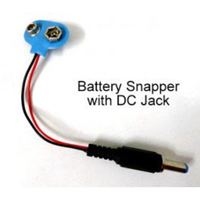 Battery Snapper With Dc Jack