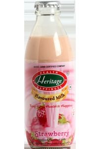 Strawberry Flavoured Milk 