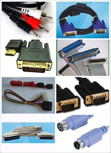 Audio/Video cable D-Sub SVGA DIN USB SATA