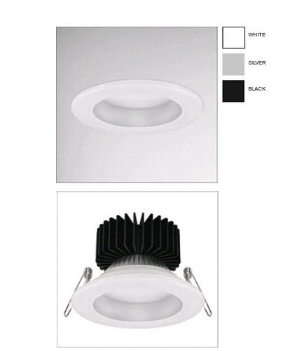 FR130 Kopa FIXED Round DIFFUSED MULTI WATT LED (7-18W)