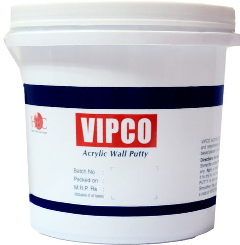 Green And Golden Vipco Acrylic Wall Putty