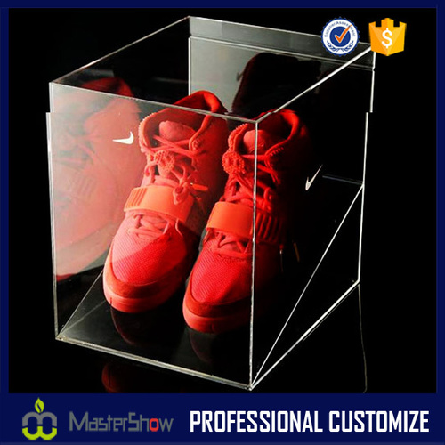 Unique Style Acrylic Shoe Display Box By Mastershow