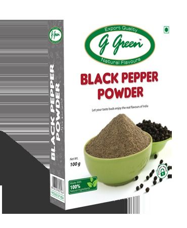 Black Pepper Powder - Naturally Dried, Pungent Flavor | Ideal for Culinary Use, Fresh Aromatic Essence