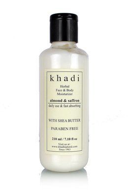 Almond And Saffron Moisturizer Paraben Free