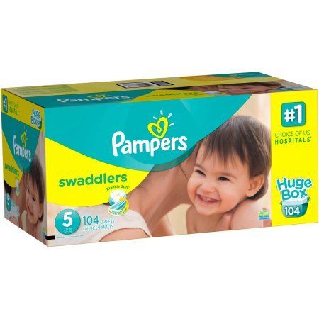 Pampers Swaddlers - Size 5 - 104 Count - 5 - Like New