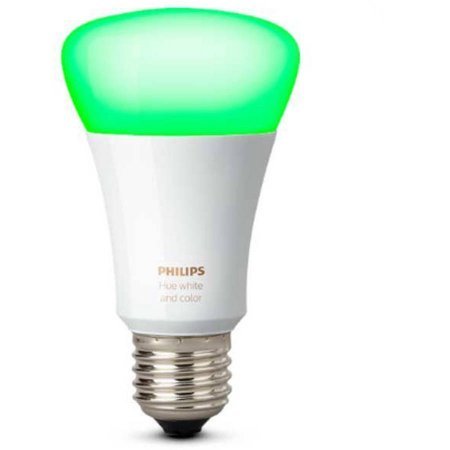 Philips Hue White and Color Ambiance A19 LED Single Bulb with Richer Colors