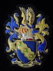 Blue Family Crest