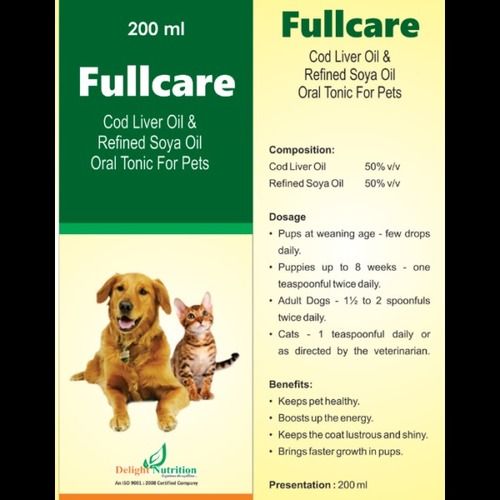 Fullcare Oral Tonic For Pets Warranty: 12 Months