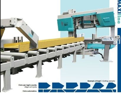 Double Column Fully Automatic Band Saw Machine