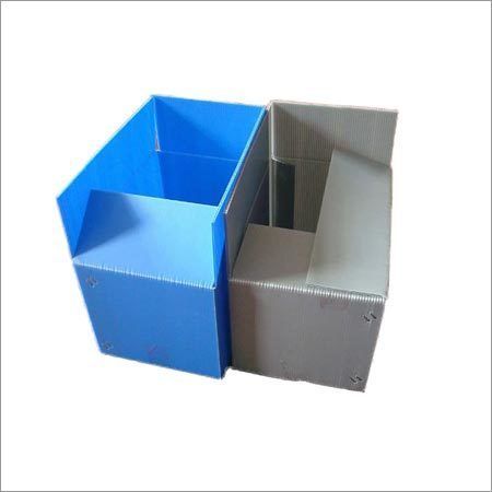 Plastic Corrugated Boxes - Polypropylene Material, Die Cut Design, Durable and Lightweight Solution for Versatile Packaging Needs