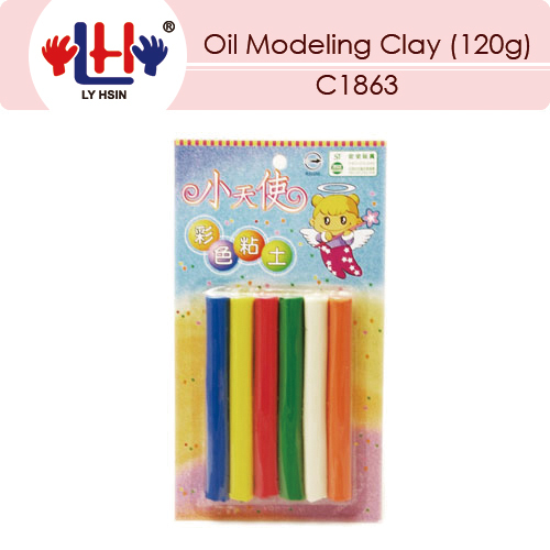 6 Colours Oil Modeling Clay