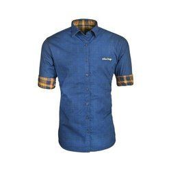 Men's Half Sleeves Reversible Shirt