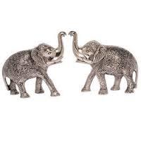 Aluminium Elephant - Premium Grade Aluminium, Customizable Sizes and Finishes | Handcrafted by Skilled Designers, Perfect for Decorative Use