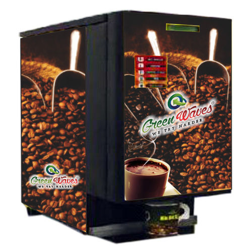 Coffee Vending Machine - Premium Stainless Steel Design | Ideal for Offices, Educational Institutes, Canteens, and Restaurants