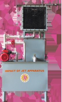 Impact of Jet Apparatus - Featuring Acrylic Visual Chamber, Sump Tank and Centrifugal Pump, Optimized for Precision Force Measurement