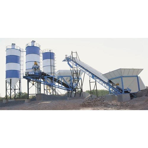 Ready Mix Concrete Plant - High Performance, Reliable Functionality, Various Capacities, Manufactured with Finest Quality Materials