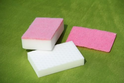 White Kitchen Cleaning Sponges