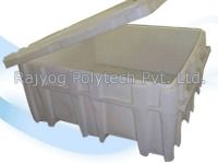 Plastic Pallet Container - Spacious Design | High Strength, Durable Plastic Material