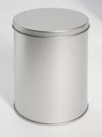 Round Tin Container